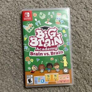 Nintendo Switch Big Brain Academy Brain vs Brain Game